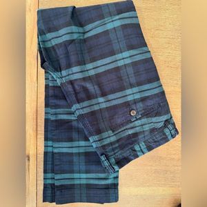 Polo by Ralph Lauren Green and Black Plaid Chinos